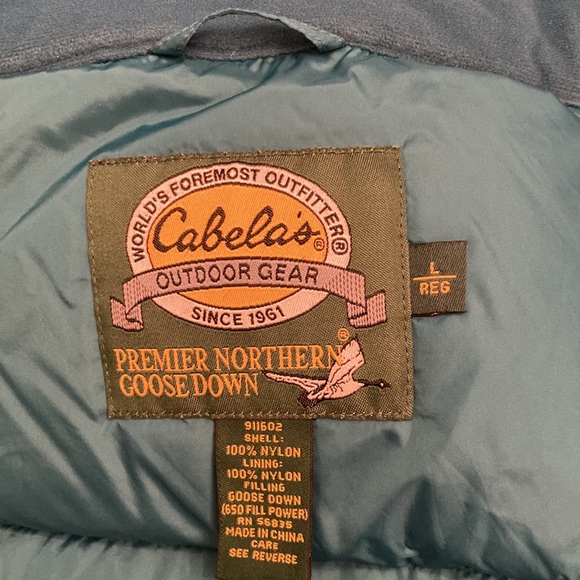 Gorgeous Cabela’s premier northern goose down vest - Picture 9 of 12